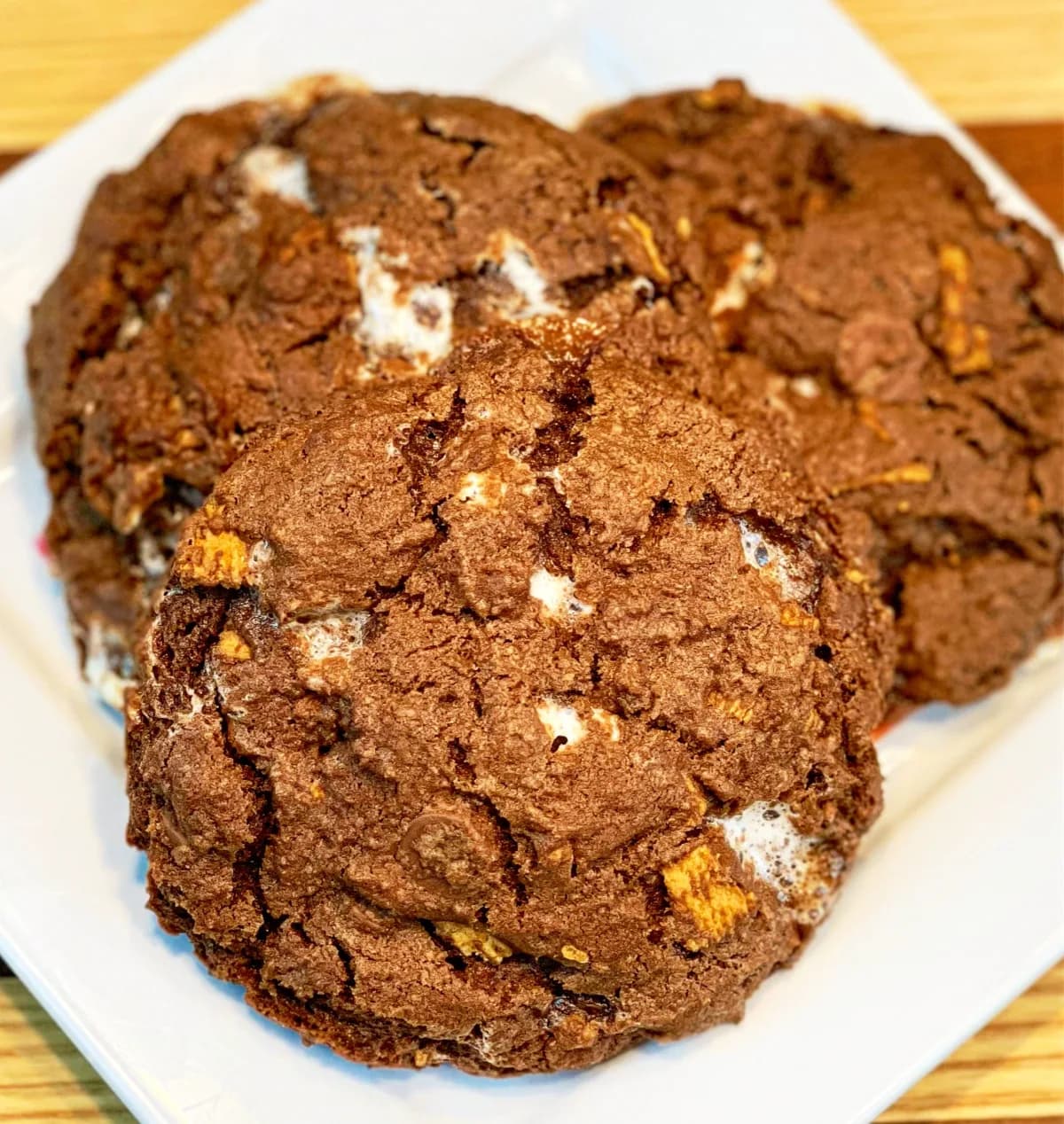 A platter of Camp Fire Crunch cookies